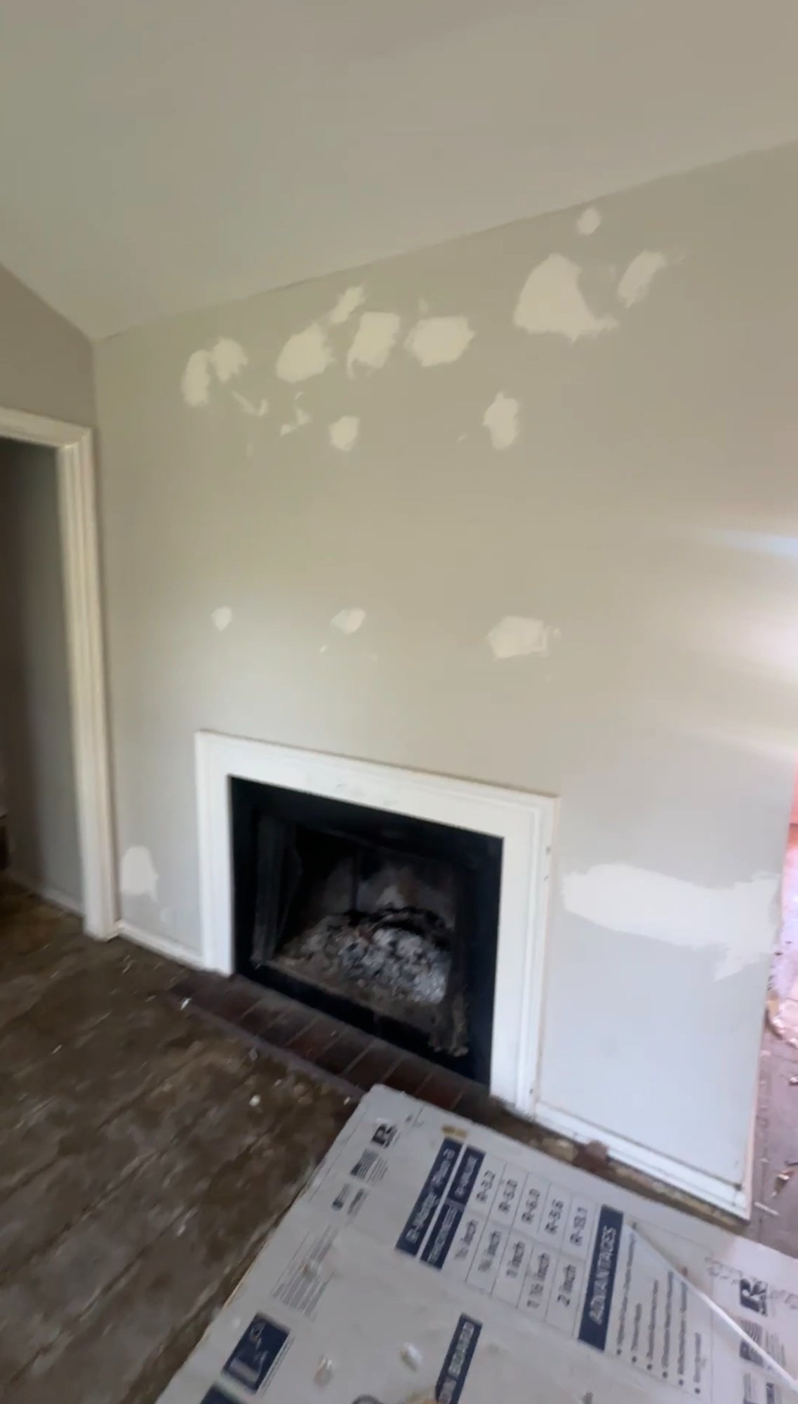 Sala antes de remodelación