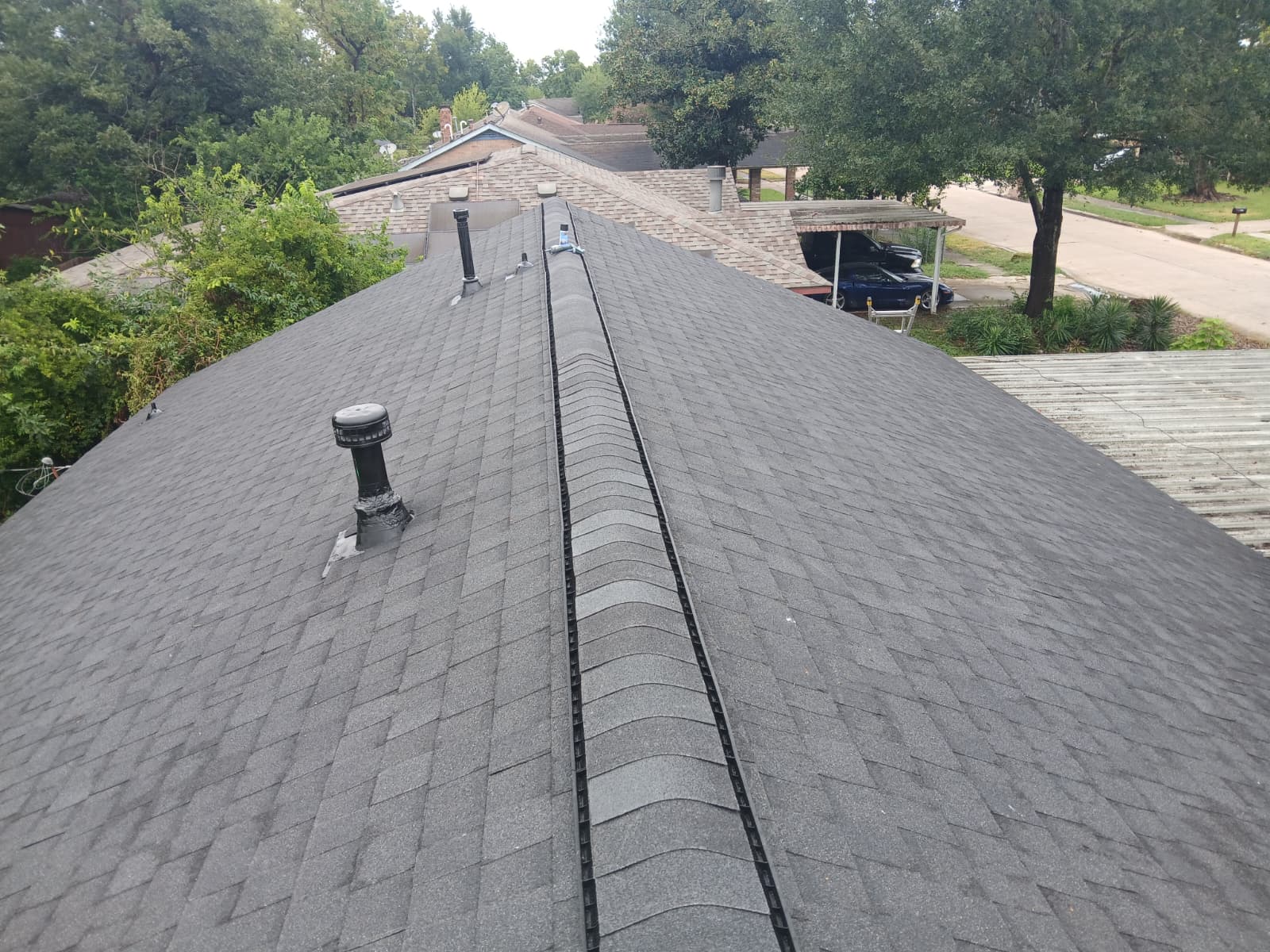Ridge vent roofing Houston